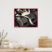 フェリックス・バロットン – La paresse, 1896ポスター ポスター (キッチン)