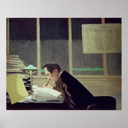 フェリックス・フェネオンat 'La Revue Blanche', 1896 ポスター (正面)