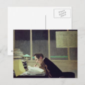 フェリックス・フェネオンat 'La Revue Blanche', 1896 ポストカード (正面/裏面)