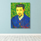 フェリックス・レイ博士のポートレート キャンバスプリント (インサイチュ (ウッドフロア))