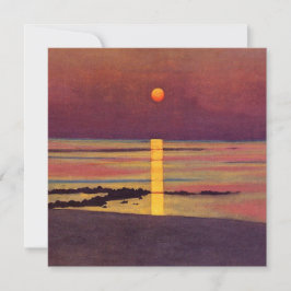 フェリックス・ヴァロットンによる「夕焼け」 カード