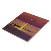 フェリックス・ヴァロットンによる「Sunset」 タイル (側面)