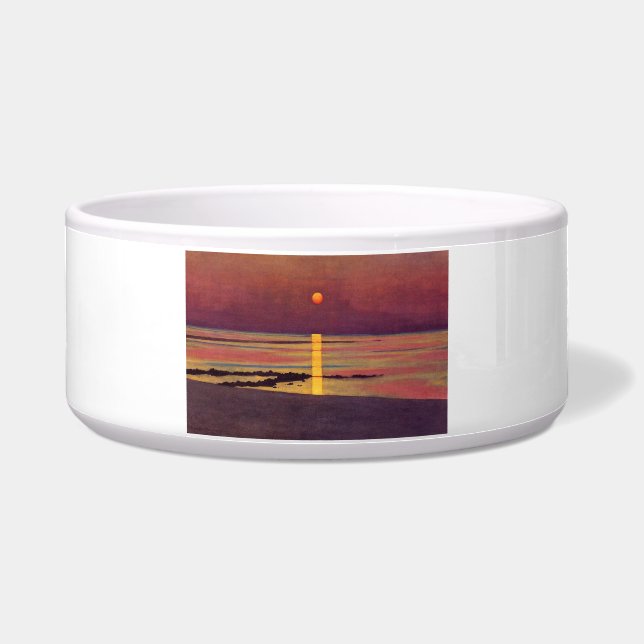 フェリックス・ヴァロットンによる「Sunset」 ボウル (正面)