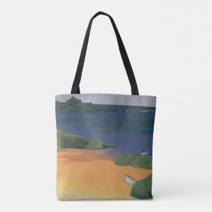 フェリックス・ヴァロットンによるTregastelの湾 美術品 トートバッグ