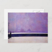 フェリックス・ヴァロットン - ネヴァ、もや ポストカード (正面/裏面)