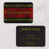 フェリツクムプレアノアリバ 名刺 (正面/裏面)