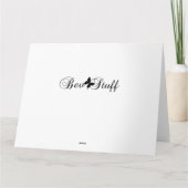 フェリツクムプレアノスローズブーケスペインの誕生日 カード (裏面)