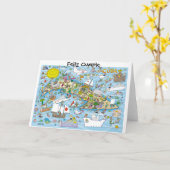 フェリツクンプルクバノ(スペインのa) カード (黄色い花)