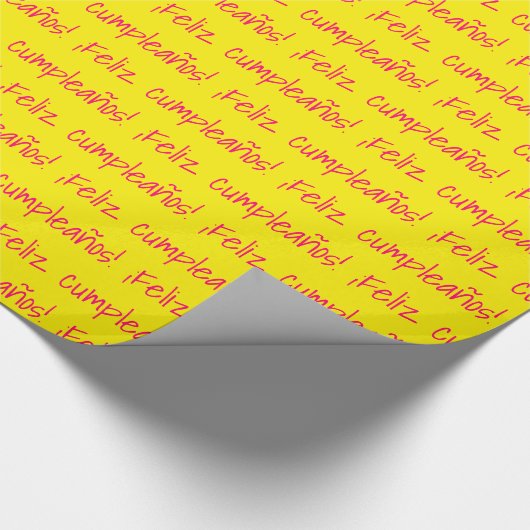 フェリツクンプレスペインのーニオスハッピーバースデーフェスティバル ラッピングペーパー (コーナー)