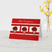 フェリツクンプレスペインのーニオス誕生日とバラ花 カード (黄色い花)