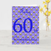 フェリツクンプレスペインのーニョス誕生日とサッカーボール カード (黄色い花)