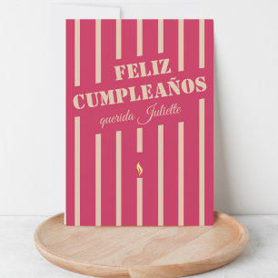 フェリツクンプレスペインのーニョス誕生日グリーティングカード
