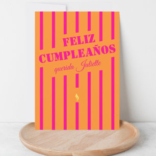 フェリツクンプレスペインのーニョス誕生日グリーティングカード