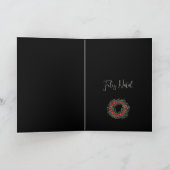 フェリツナタル,ポルトガル語クリスマスリース シーズンカード (内部)