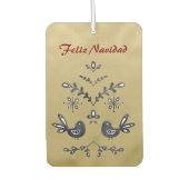 フェリツナビダードクリスチャンバースゴールデン カーエアーフレッシュナー (正面)