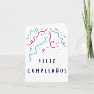 フェリツ・クンプレスペインのーノ誕生日 カード