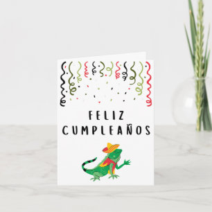 フェリツ・クンプレスペインのーノ誕生日 カード