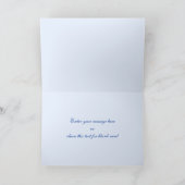 フェリツ・ナタル。ポルトガル語のクリスマスカード シーズンカード (内部)