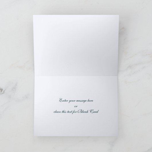 フェリツ・ナタル。ポルトガル語のクリスマスカード シーズンカード (内部)