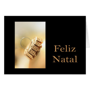 フェリツ・ナタール – ポルトガル語クリスマスカード