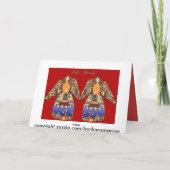 フェリツ・ナヴィダアンジェロススペインの言語クリスマス シーズンカード (裏面)