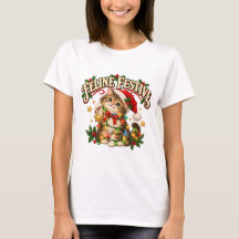 フェリネ・フェスティブ・ファニー・クリスマスキテンTシャツ