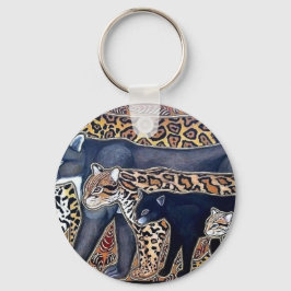 フェリノスデコスタリカ – 大きな猫 キーホルダー