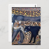 フェリノスデコスタリカ – 大きな猫 ポストカード (正面/裏面)