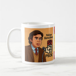 フェリペ・ゴンサレスのマグ コーヒーマグカップ