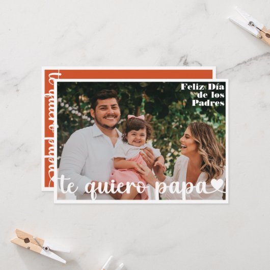 フェリモダンススペインのディアデロスパドレスフォトカード カード (正面/裏面インサイチュ)