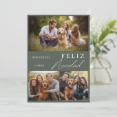 フェリモダンススペインの・ナヴィダッド写真クリスマス シーズンカード (スタンド正面)