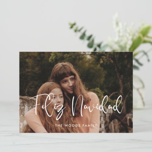 フェリモダンス・ナお洒落ヴィダッドのクリスマス写真 シーズンカード (スタンド正面)