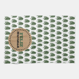 フェリモダンズ・ナビダッドのクリスマスツリー キッチンタオル