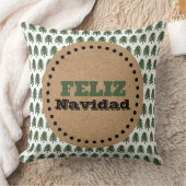フェリモダンズ・ナビダードクリスマスツリー クッション (ブランケット)