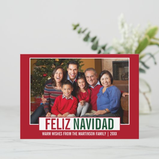 フェリモダンズ・ナヴィダッド家族写真赤 シーズンカード (スタンド正面)