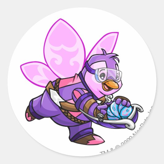 フェリランドチームキャプテン2 ラウンドシール (正面)