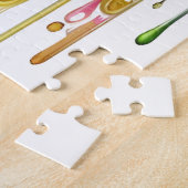 フェリンアミッドア鮮やかフローラ開花 ジグソーパズル (側面)