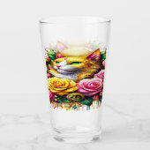 フェリンアミッドア鮮やかフローラ開花 タンブラーグラス (正面)