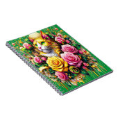 フェリンアミッドア鮮やかフローラ開花 ノートブック (右側)