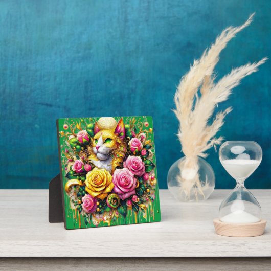 フェリンアミッドア鮮やかフローラ開花 フォトプラーク (インサイチュ)