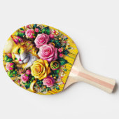 フェリンアミッドア鮮やかフローラ開花 卓球ラケット (横)