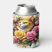 フェリンアミッドア鮮やかフローラ開花 缶クーラー (缶正面)