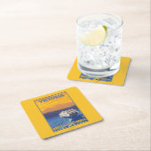 フェリーおよび山-ビクトリア、紀元前にカナダ スクエアペーパーコースター (インサイチュ)