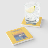 フェリーおよび山-ビクトリア、紀元前にカナダ ストーンコースター (横)