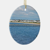 "フェリーからのルイス港"コレクション セラミックオーナメント (右)