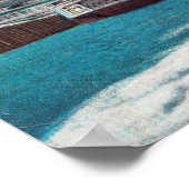 フェリーとタスリップまたは滑ることワーの眺め ポスター (角)