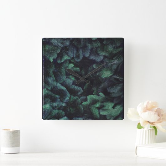 フェリーの森 スクエア壁時計 (ホーム)