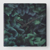 フェリーの森 スクエア壁時計 (正面)