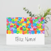 フェリーズ自然ポルトガル語クリスマス,水色 招待状 (スタンド正面)