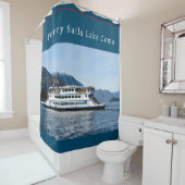 フェリーセイルズビューティフルレイクコモ シャワーカーテン (インサイチュ)